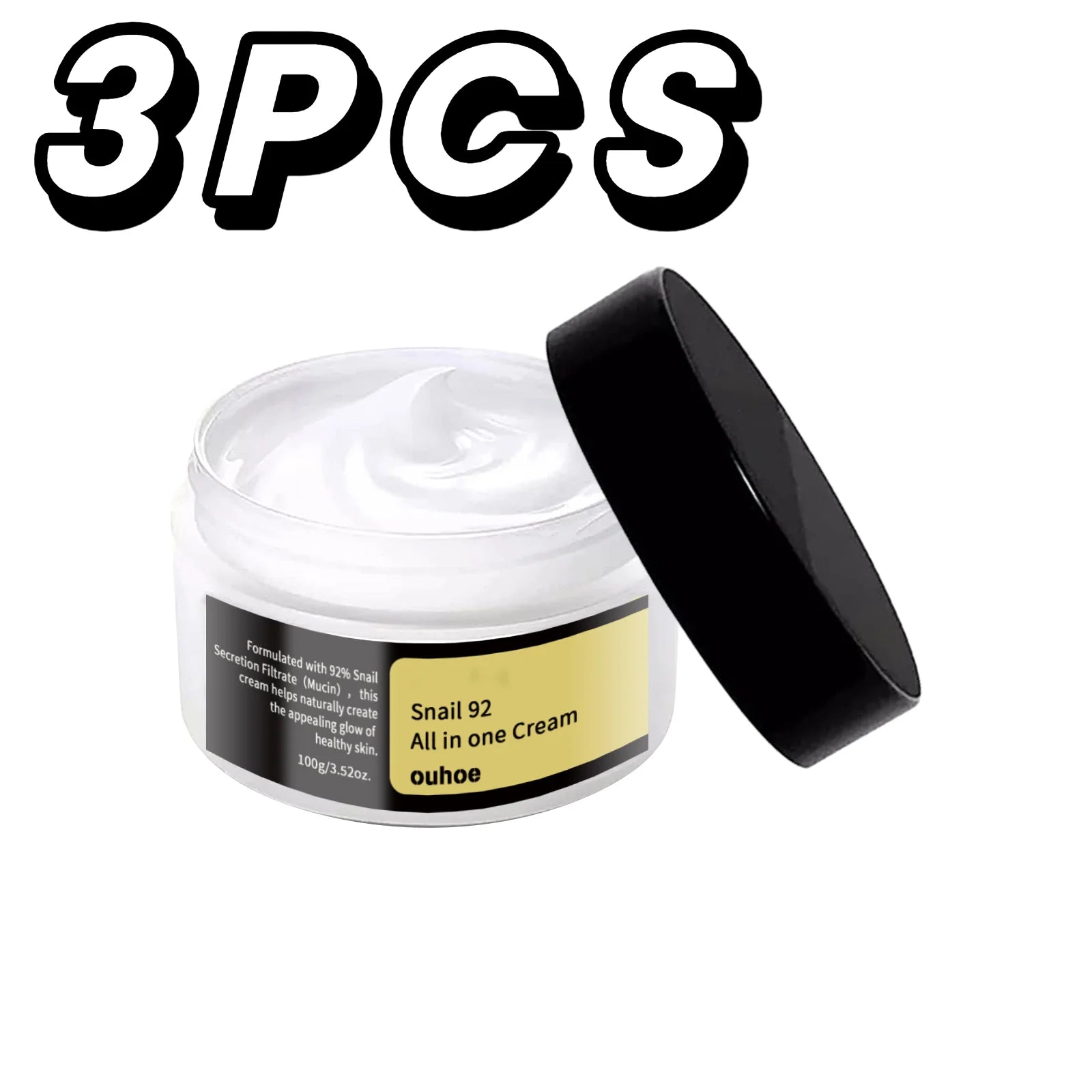 Snail Mucin Cream 92 Daily Moisturizer Hydrating Face Gel Skin Care Soothing Repairing Facial Lotion Korean Healthy Glow Cream