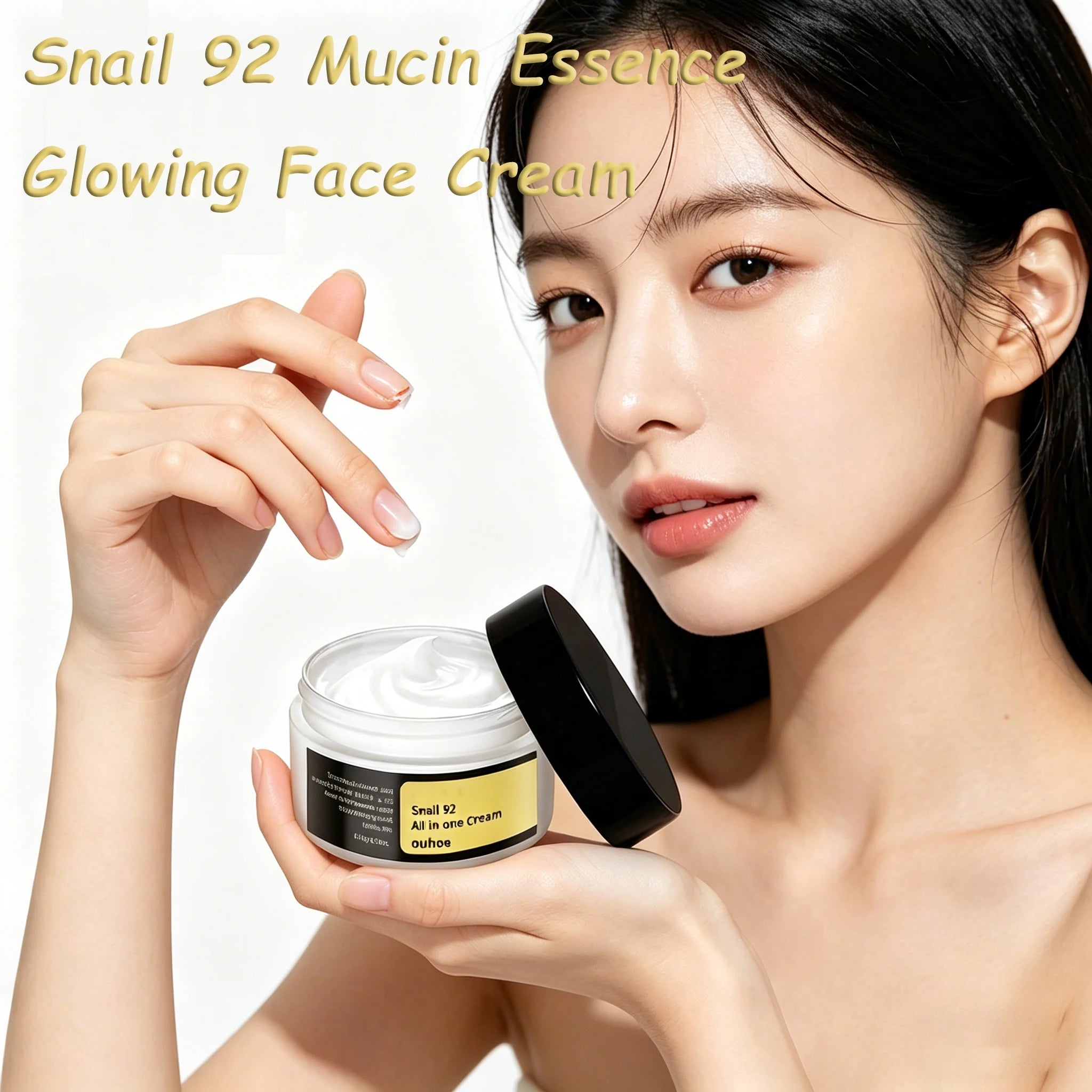 Snail Mucin Cream 92 Daily Moisturizer Hydrating Face Gel Skin Care Soothing Repairing Facial Lotion Korean Healthy Glow Cream