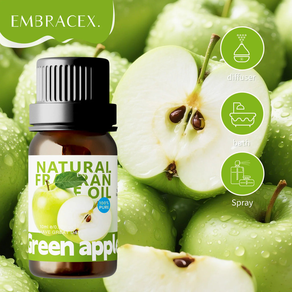 25Type Fruit Essential Oils Fruity Fragrance Oil for Diffuser Candles Making -Strawberry Lemon Peach Banana Mango