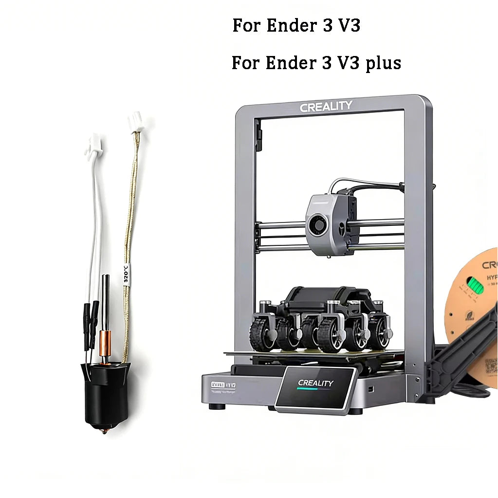 Ender 3 V3 Plus Hotend Assembly Upgrade Ender 3 V3 Ceramic Hotend For Creality 3v3 Plus Extruder Ender 3 V3 Plus Accessories