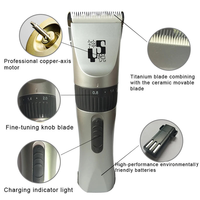 Electric Scissors Set for Pet Grooming Essential Pet Supplies