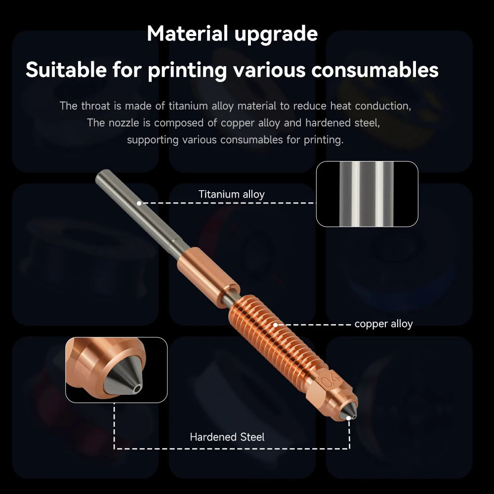 Ender 3 V3 Plus Hotend Assembly Upgrade Ender 3 V3 Ceramic Hotend For Creality 3v3 Plus Extruder Ender 3 V3 Plus Accessories
